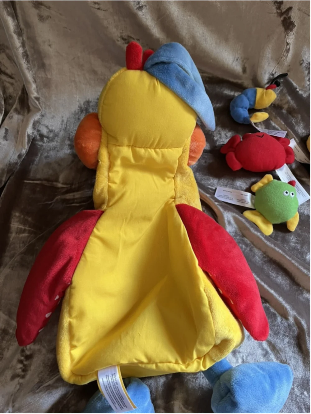 MELISSA AND DOUG K'S KIDS HUNGRY PELICAN #9154 PLUSH FIGURE TOY. SEE PHOTOS